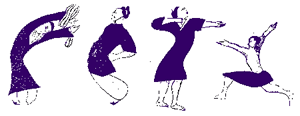 qigong practitioners old drawing